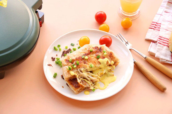 芝士鸡肉饼