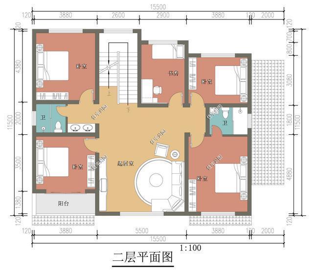 别墅|15×11米新中式农村别墅，这样的房子，保证适合咱老百姓