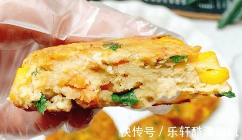 超营养的快手美食豆腐鸡蛋饼，低脂低卡，营养饱腹，好吃不腻