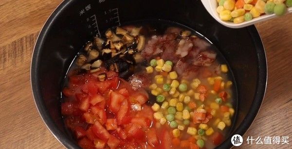电饭煲|电饭煲番茄焖饭，简简单单