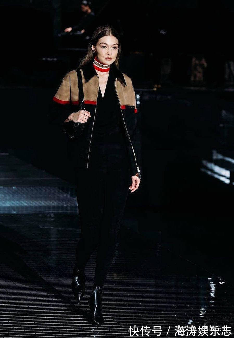 街拍 贝拉穿衣真“省布料”,胸前开个大洞撑场面,超模果然什么都敢穿