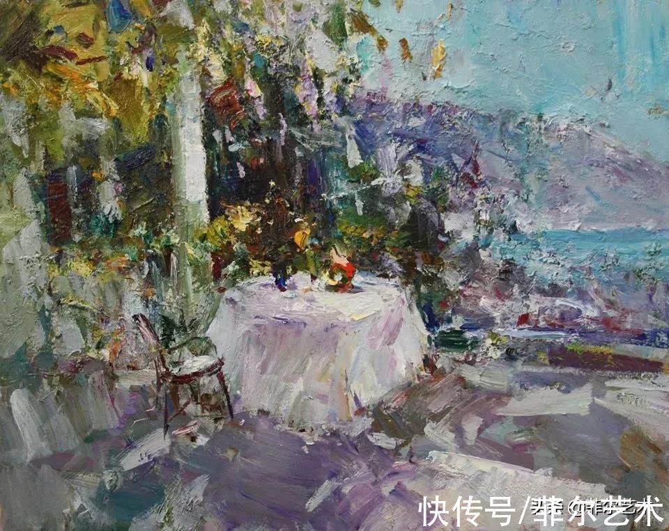 艺术学院&粗犷笔触,大块色彩~乌克兰画家伊诺泽姆采夫油画作品欣赏
