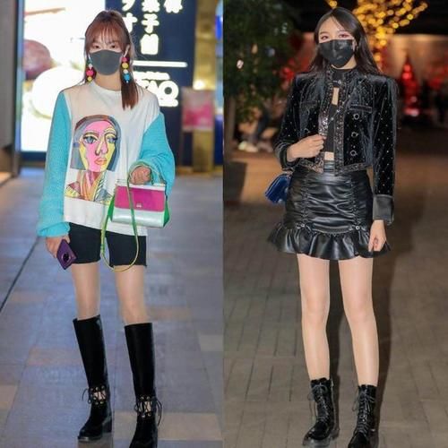 面料 入秋以后,靴子要“长”不要“短”,选对长度就不怕尴尬!