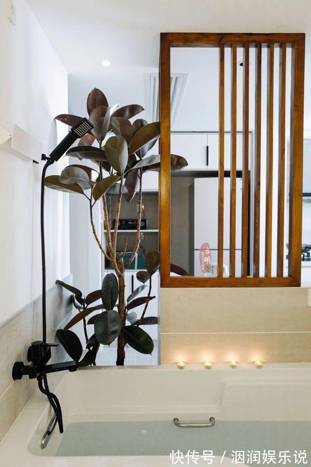 简约风|55㎡现代简约风装出大户型的“态度”,坐拥美爆厨房、独立浴缸