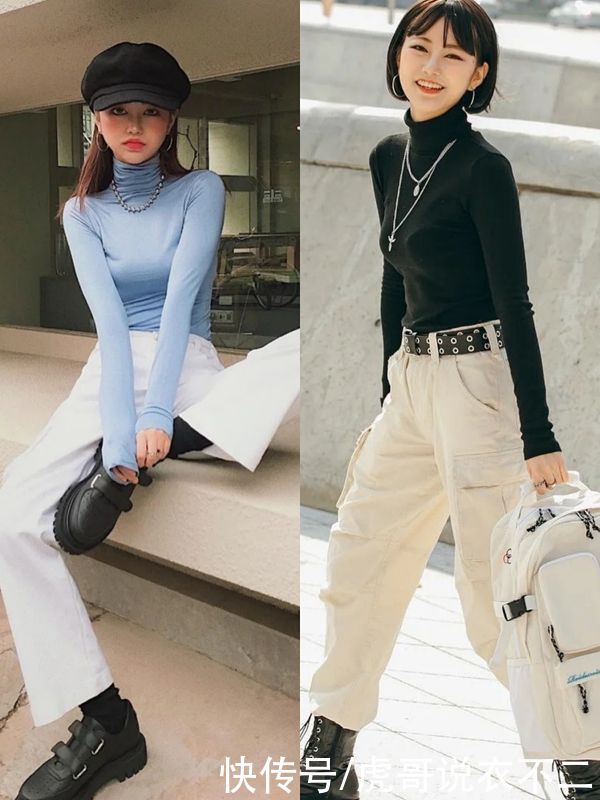 春天比风景更吸引人的是韩国小姐姐的穿搭，优雅时髦，太懂搭配了