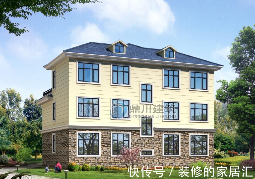 进深|5款农村双拼别墅，气派非凡，两兄弟建在农村低调而舒适