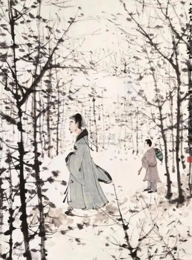 创作《如此多娇》时,傅抱石向总理借酒,以激发创作灵感