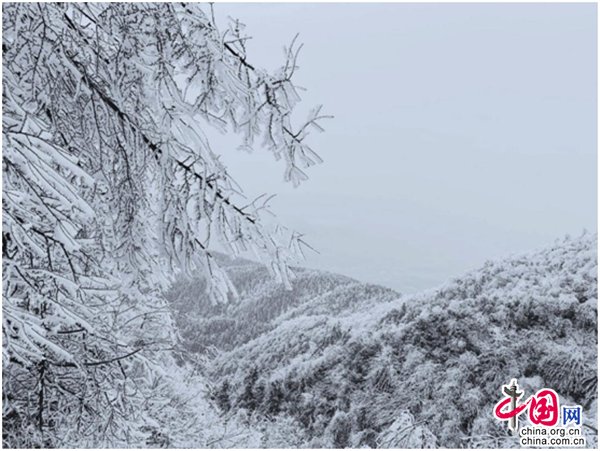 云山|湖南武冈云山：银装素裹 雾凇装点下的江山大美