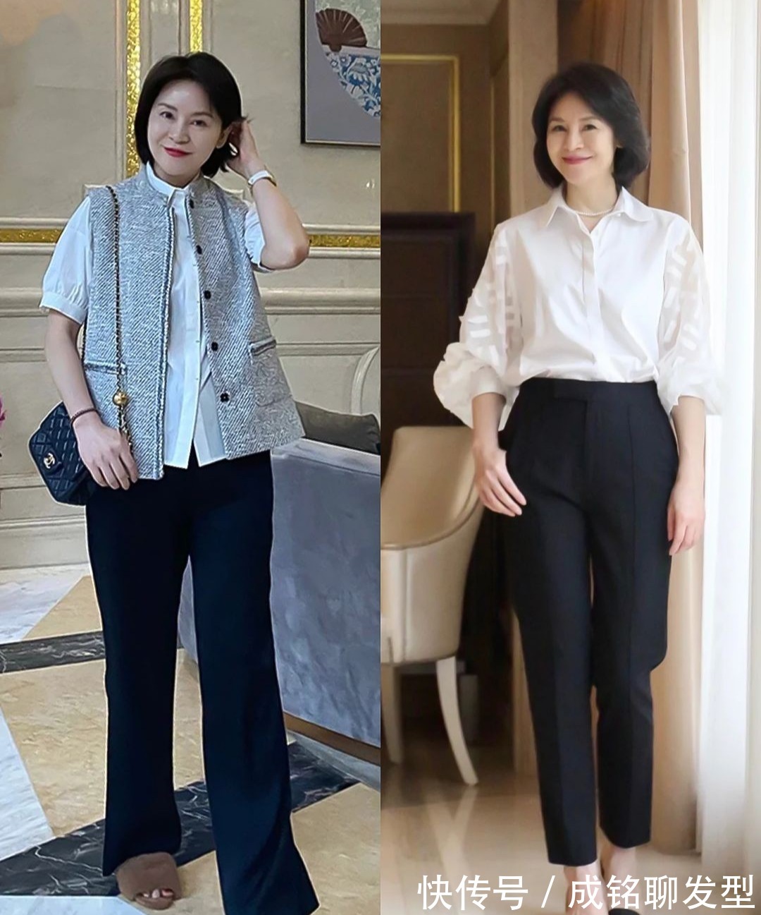 针织衫|年过五十更要穿得高级,学会这位博主的穿搭方式,想不时尚都难