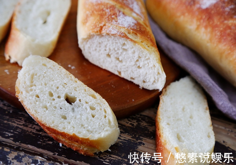 做了六年面包,终于把家庭版法棍做完美了!多做1步,软绵3倍!