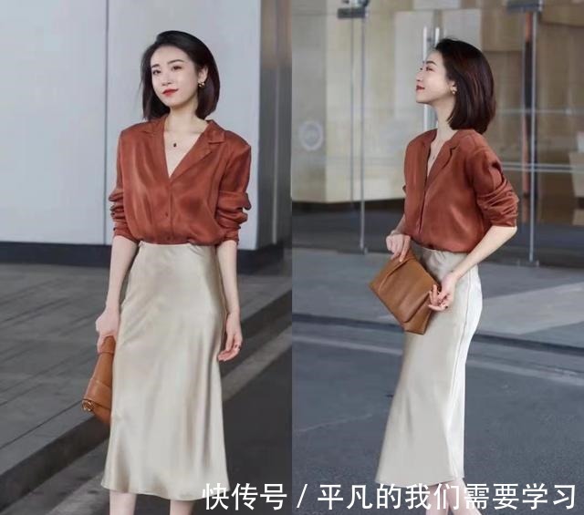 职场 这才是教科书级别的“通勤”穿搭，初秋职场Look，高级又体面！