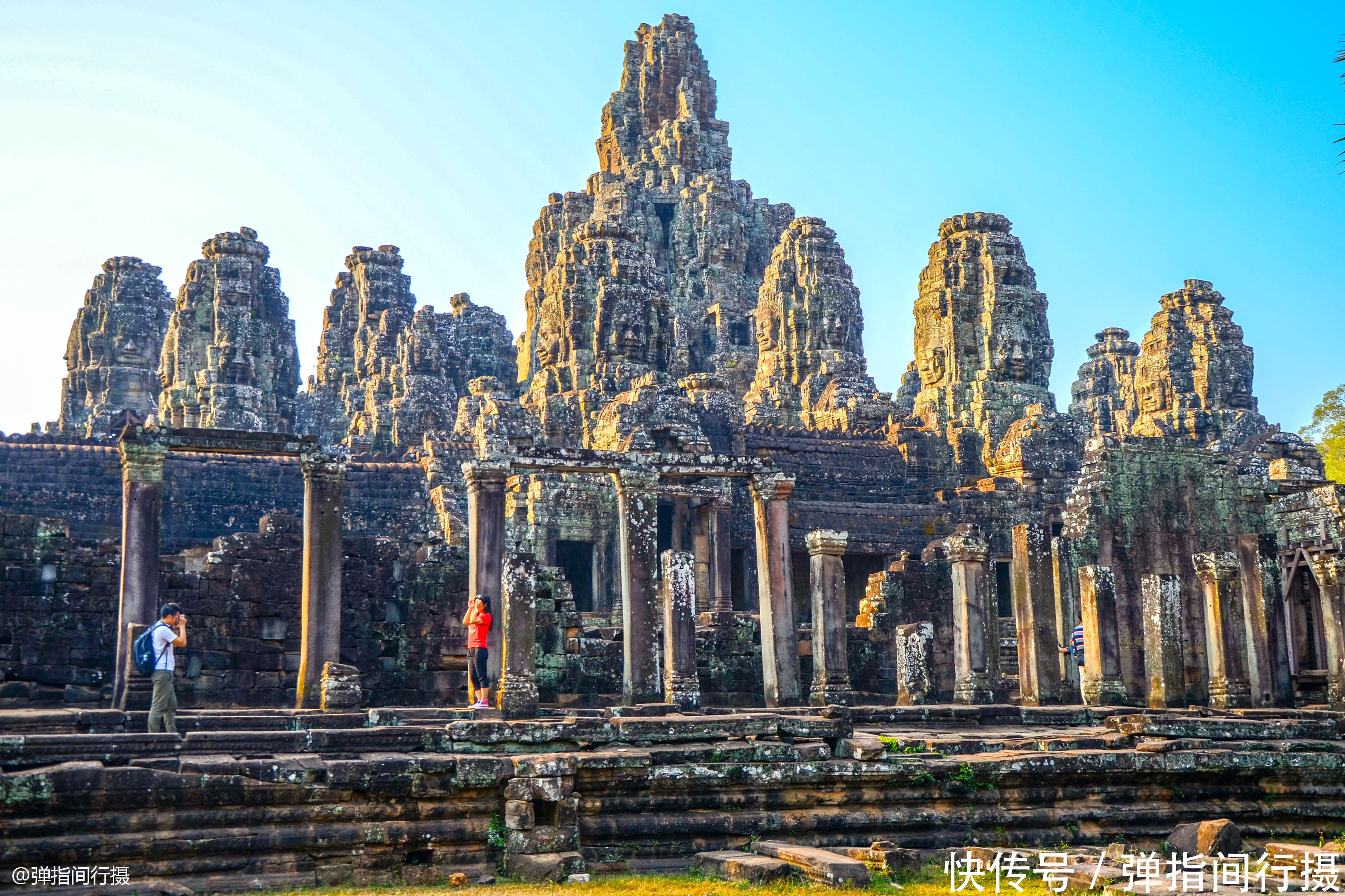 微笑|柬埔寨吴哥窟“最火”地标，佛像“迷之微笑”，原来背后大有故事