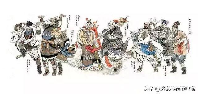 钱财#上梁山前,他的武功很高,上山后却从不上阵,宋江也拿他没办法