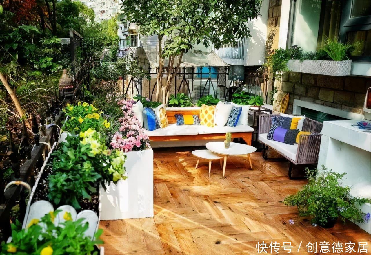 阳台|以后有钱了,阳台也要这样装,效果美极了,待在家里都不想出门!