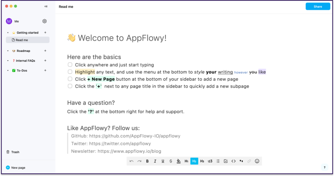 开源本地笔记软件 AppFlowy,会是 Notion 的代替品?-3