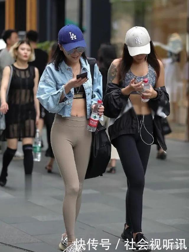 任性|穿着运动裤你们没看错,就是这么任性,闺蜜们都笑了