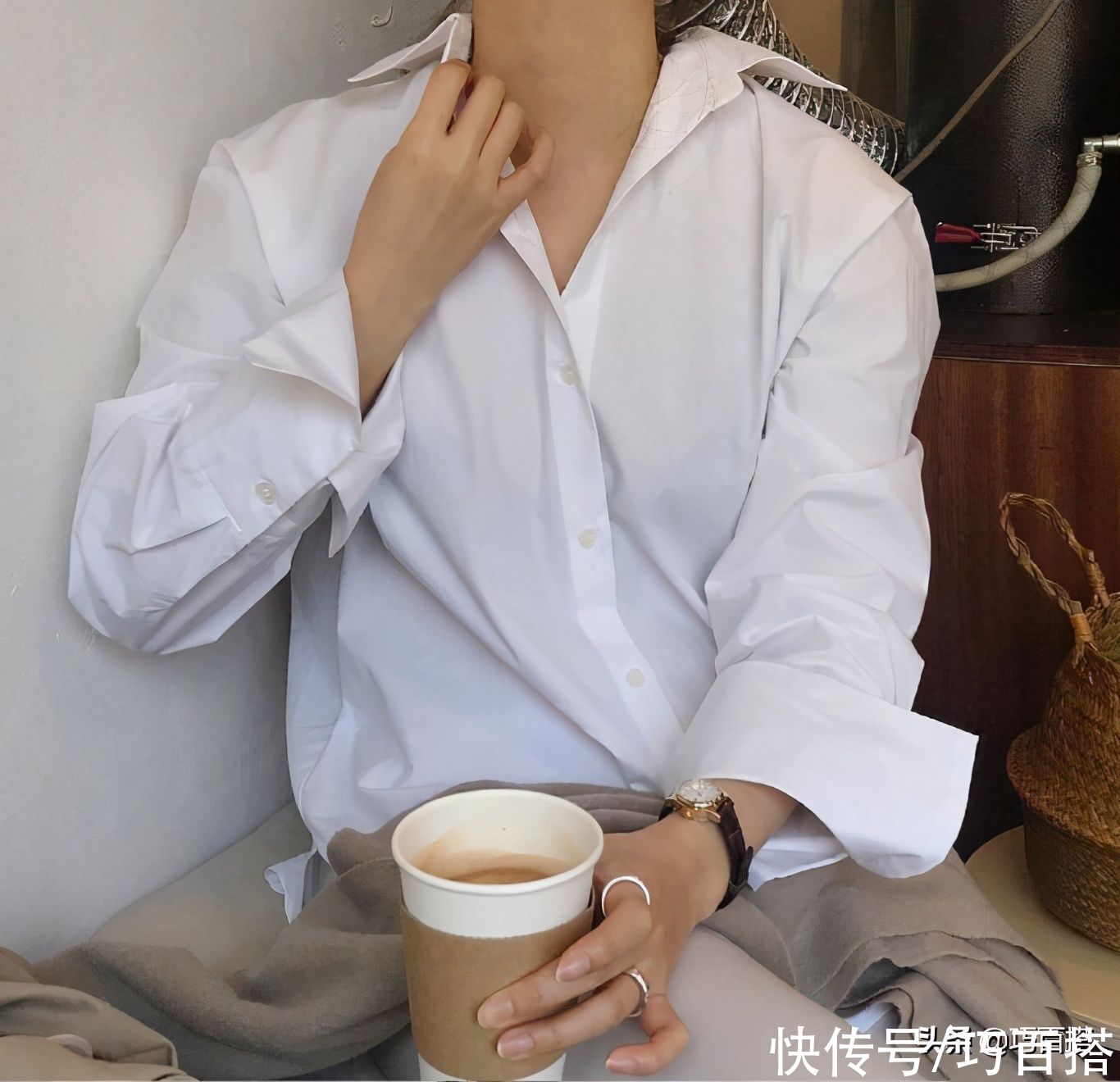 春季如何搭配？一件白衬衫搞定所有，高级气质让人心动