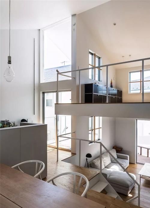 跃层|错层设计太牛了,四层空间布局,让60㎡小户型秒变240㎡大豪宅