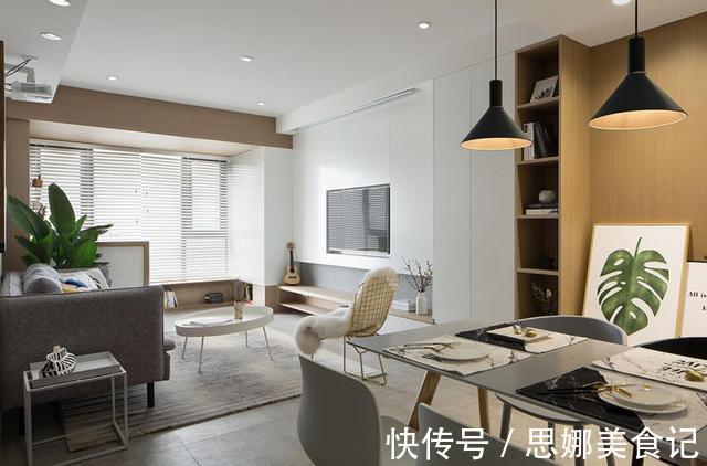 效果|她坚持给电视墙和沙发墙互换位置,效果出来后,既大气又实用