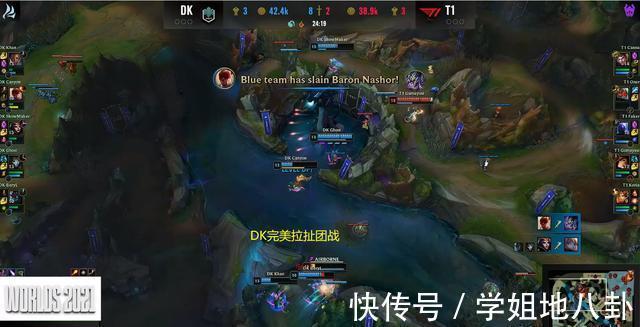 Faker|LOL:T1除了Faker全无声音?DK黑科技辅助大树完克波比