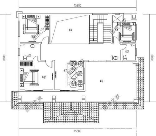 户型|5款180平左右的农村二层房屋图,第四款带洗衣房,你有没有喜欢的?