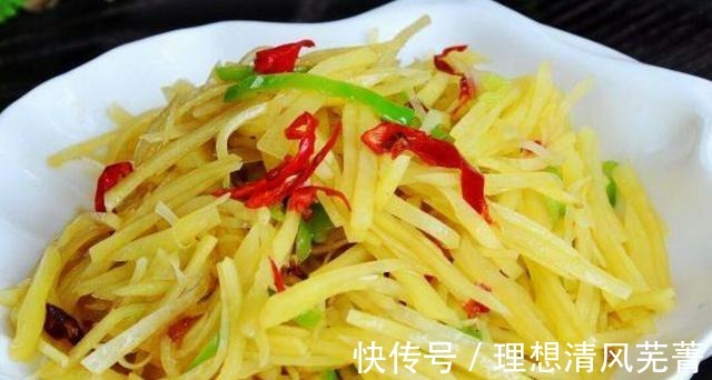 菜籽油|家里土豆堆积如山，做一道酸辣土豆丝，营养美味，美味可口！