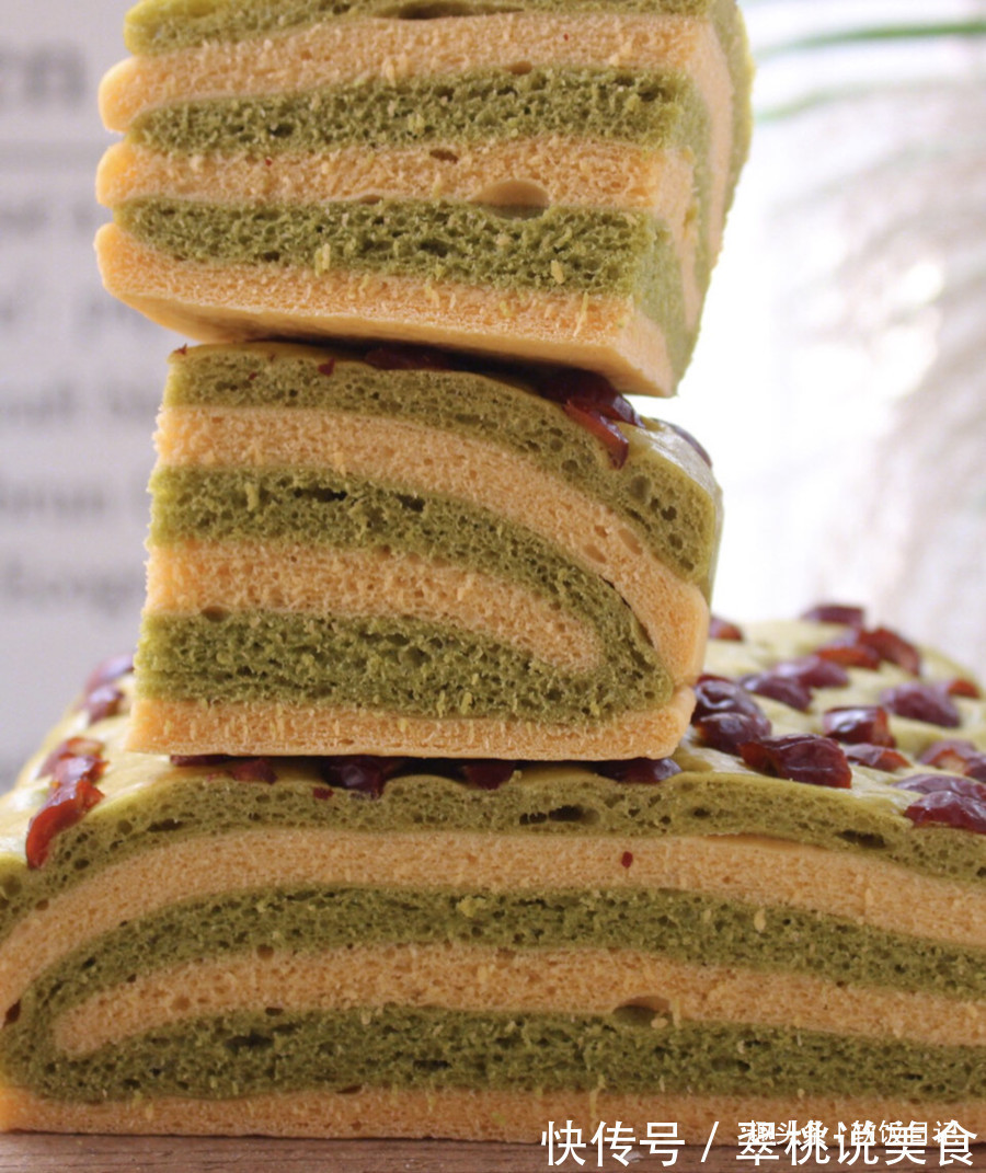 爱吃发糕不会做教你一招，香软又多层，不学可惜了