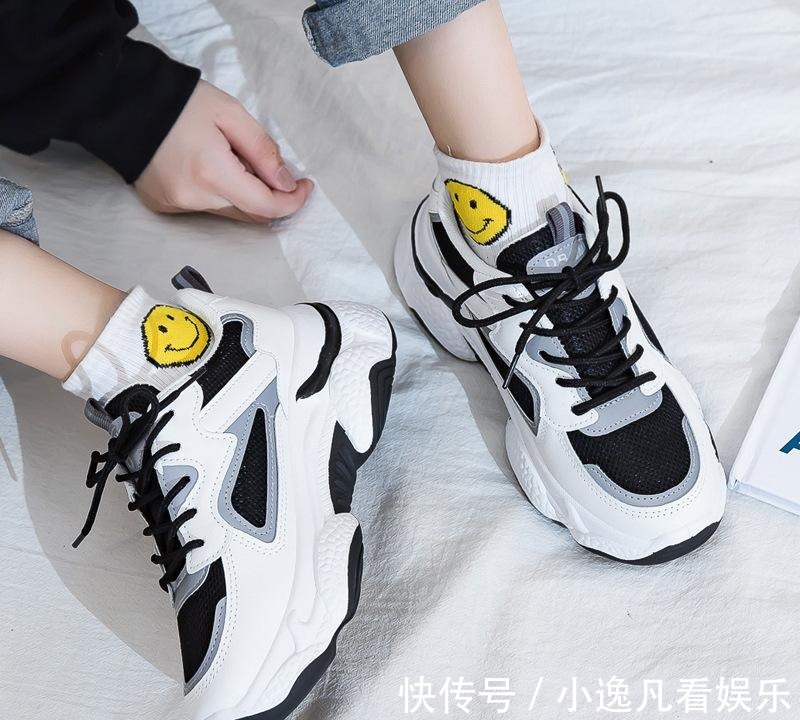 气质 老掉牙的高跟鞋就别穿了,学我小姨这样穿老爹鞋,显高提气质