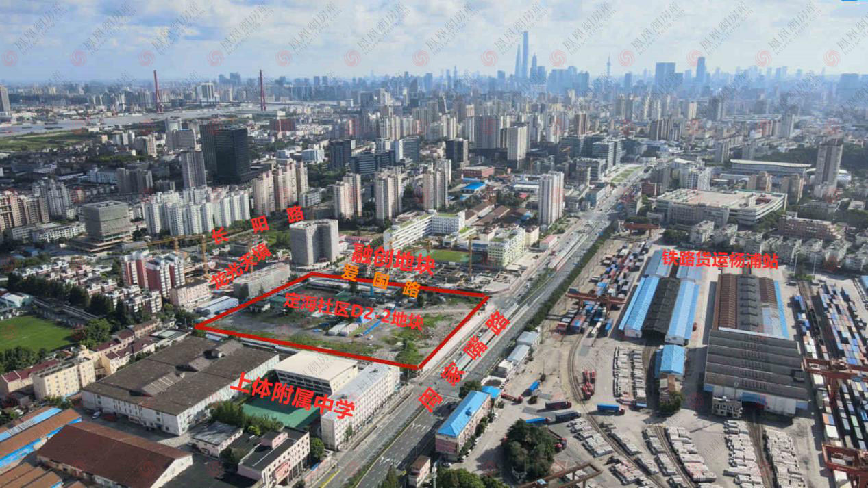 杨浦两宗纯宅地，未来上海市中心的10万+新盘？|赶“集”②| 航拍