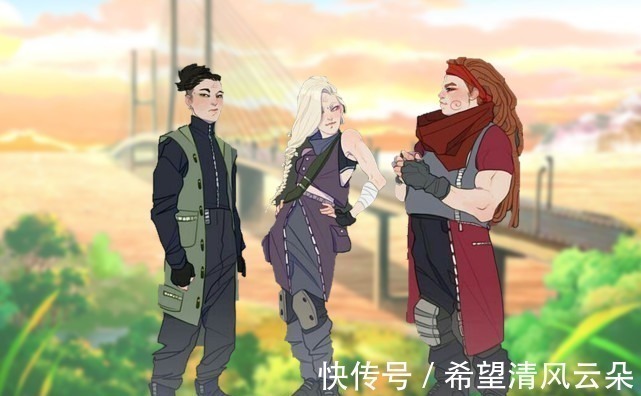 佐助|火影当十二小强变成特种兵,佐助帅气不减,雏田颜值崩坏