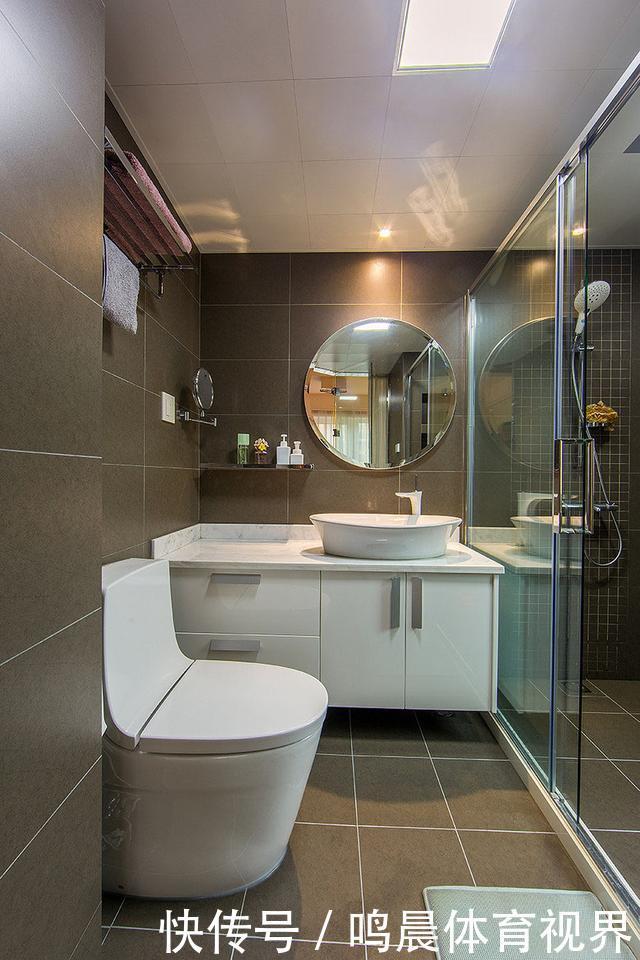 卫生间|头一回见卫生间这么装,漂亮又省钱!买了房我也这么设计