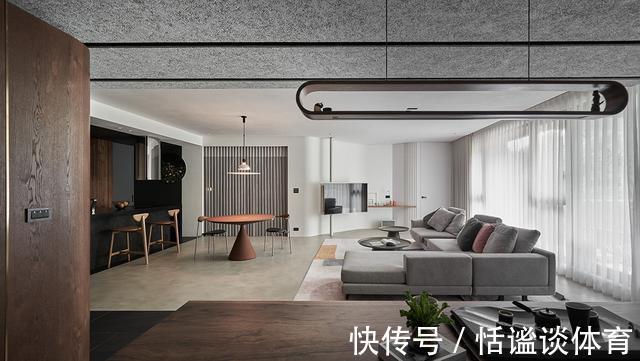 茶室|“去客厅化”的另一种设计，把客厅旋转45°后，简直不要太爽