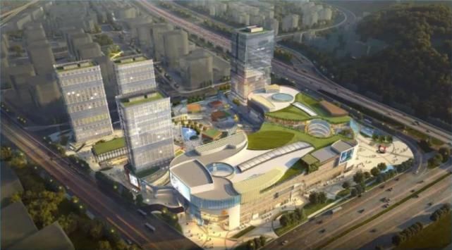 建筑面积|栖霞新地标！宝龙城最新效果图来了