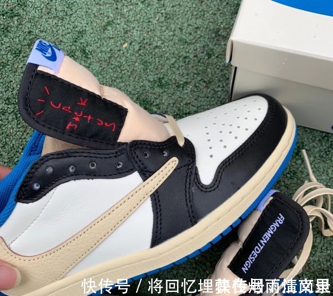 正品 藤原浩倒钩闪电aj1最强横向对比测评 中底拉邦皮料剪裁差的是正?