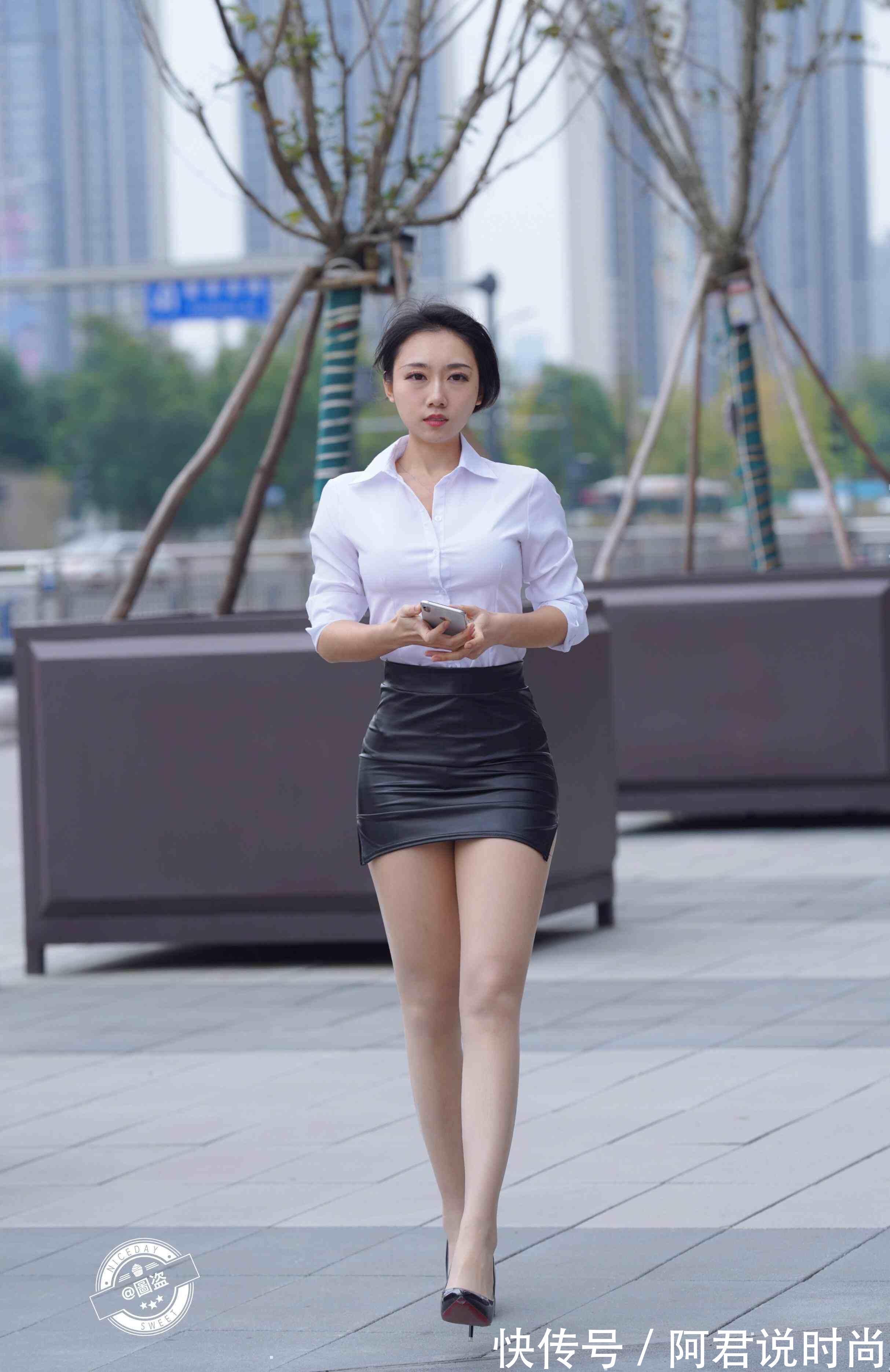 穿搭|连衣裙既美又显身材，造型简约利落又显瘦，气质优雅