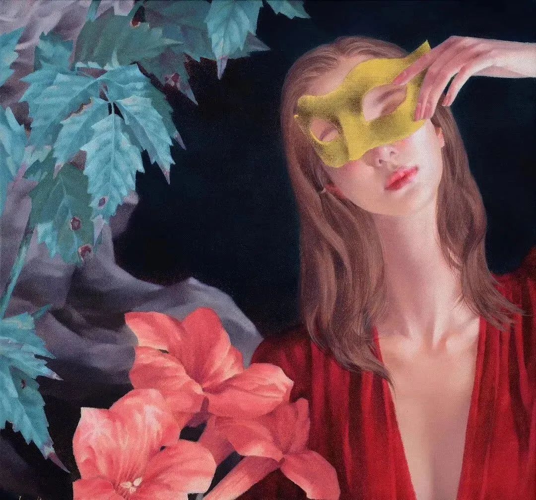 杨超@杨超:人体油画唯美而清雅脱俗,画出了东方女子的纯净与圣洁