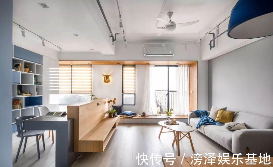 阳台|如果你家客厅是带飘窗的户型，就偷着乐吧，比阳台还漂亮实用！