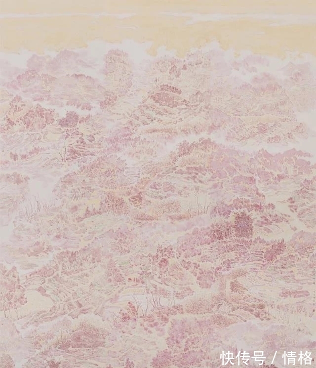 王跃奎#国家画院|王跃奎的山水画,“洋气十足”的山水画!