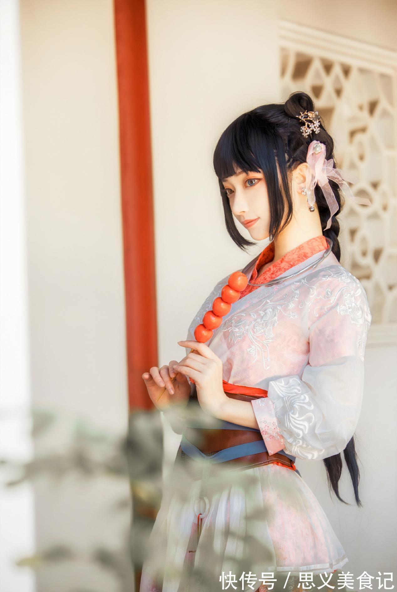 九公主|少年锦衣卫九公主cos,花苞小髻可爱娇俏,两套造型俏皮又温婉