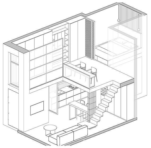 高级小墅|同样是50㎡房子，我家是蜗居，她家却是「高级小墅」，晒晒！
