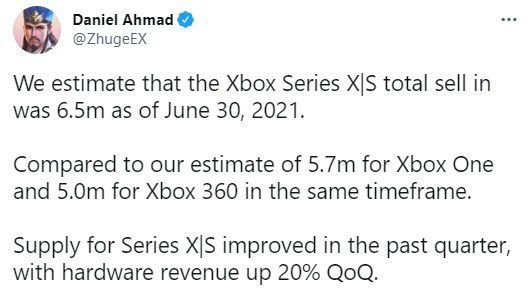 微软|萨提亚·纳德拉：次世代 Xbox 已成为微软最畅销主机