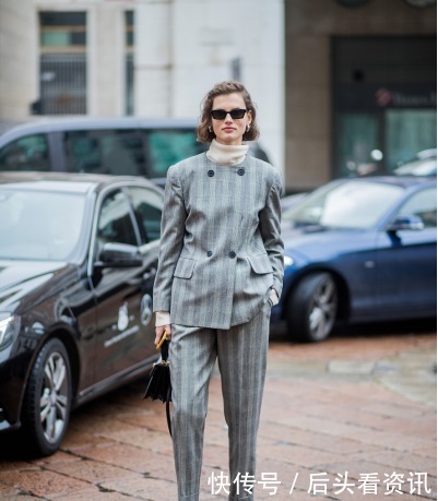 搭配|奔四女人想时髦,今年冬天不要拒绝“烟管裤”,舒适显瘦还高级