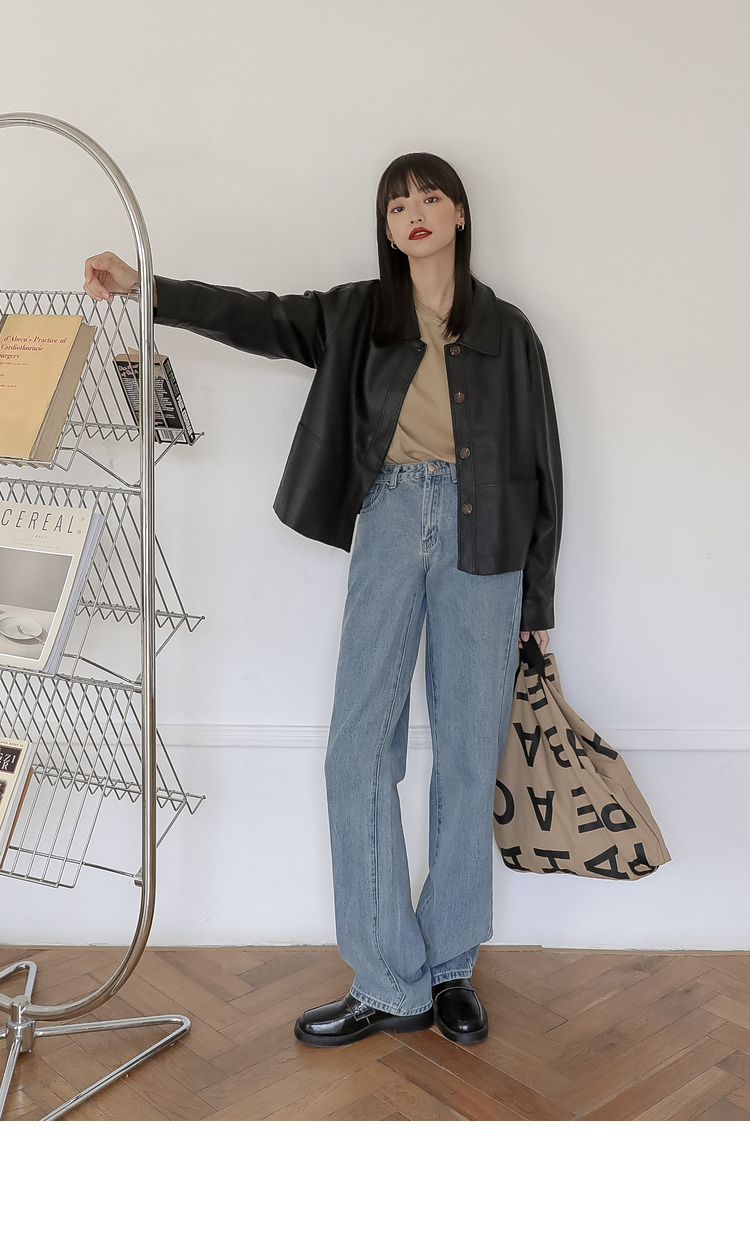 百搭 冬天怎么穿帅气又有格调?试试这些洒脱的皮衣吧,气场全开又百搭