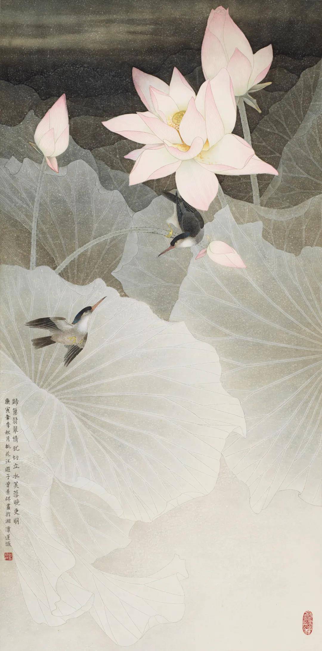 湘潭师范学院！翰墨丹青展风采——画家曾景祥花鸟画作品欣赏