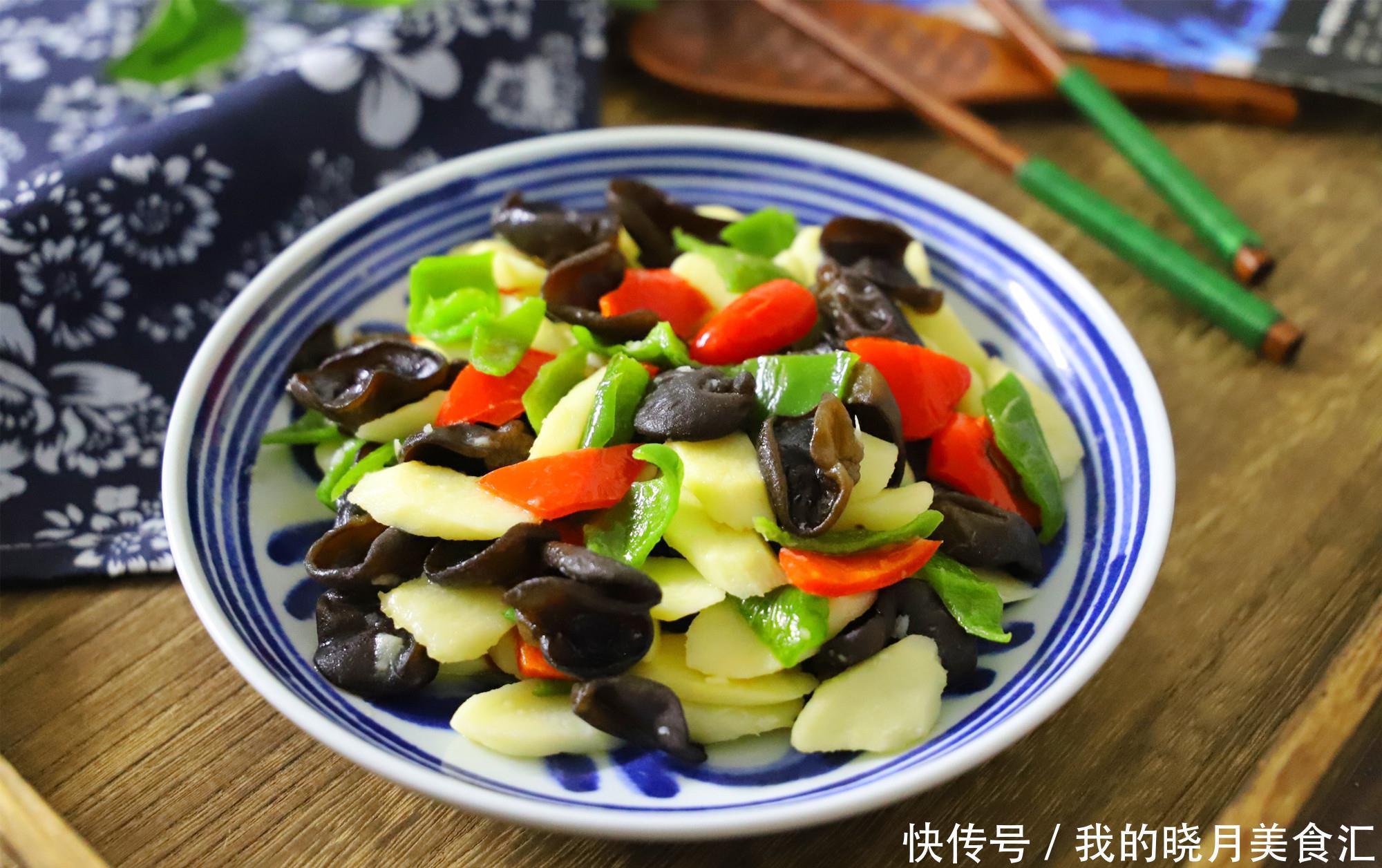 節(jié)后此兩種素菜一起炒,比肉菜受歡迎,清爽開胃解油膩,簡單好吃