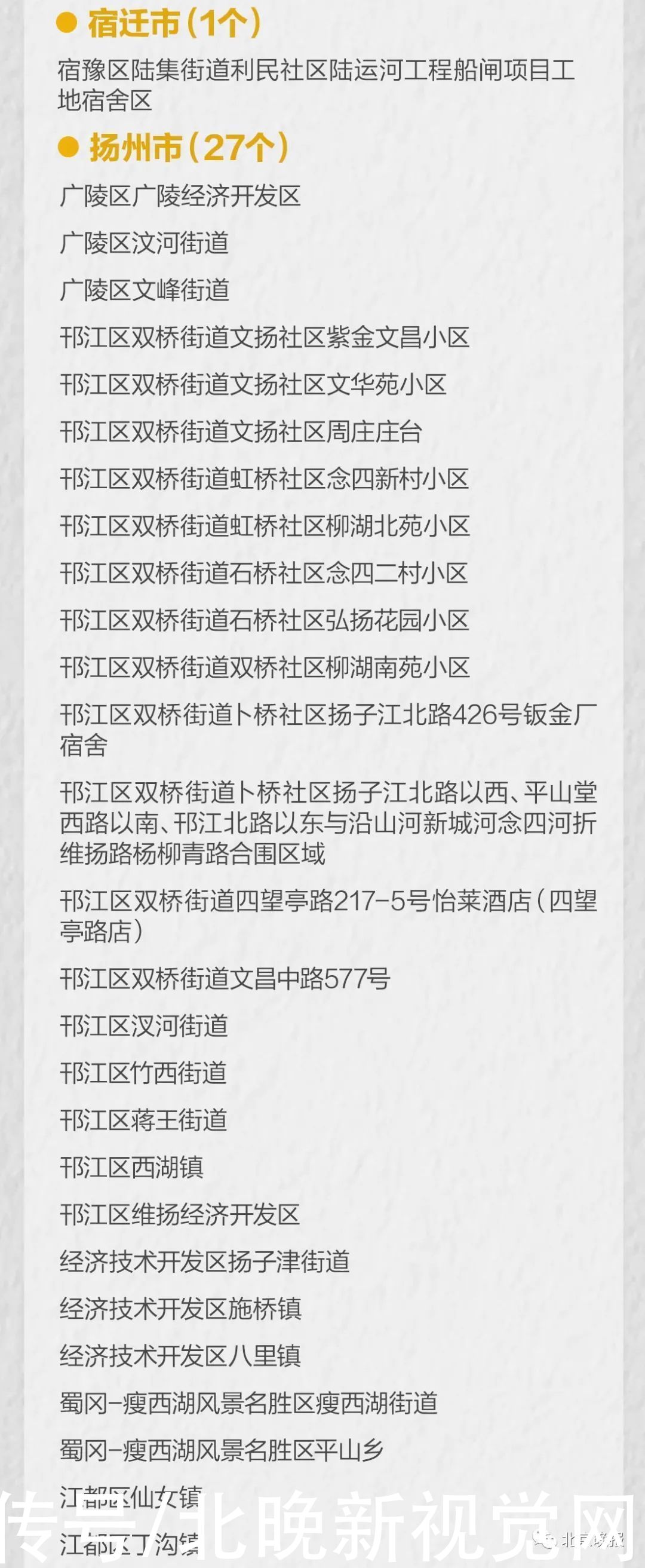 本土|31省区市新增本土确诊47例，江苏26例，看全国高中风险地区名单