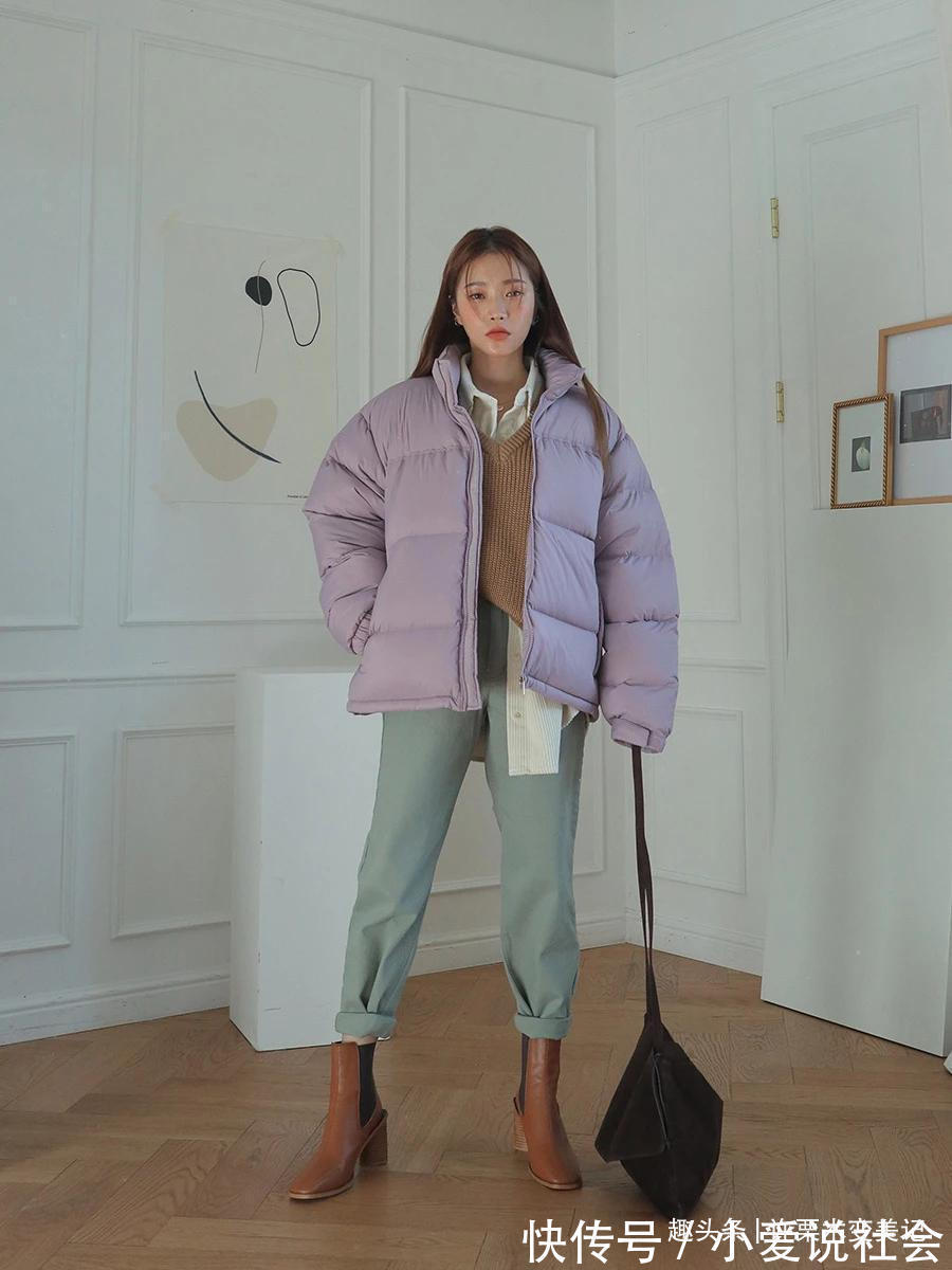 显壮 女性不管什么身材,穿羽绒服记住“4不要”,显胖显矮,很没气质