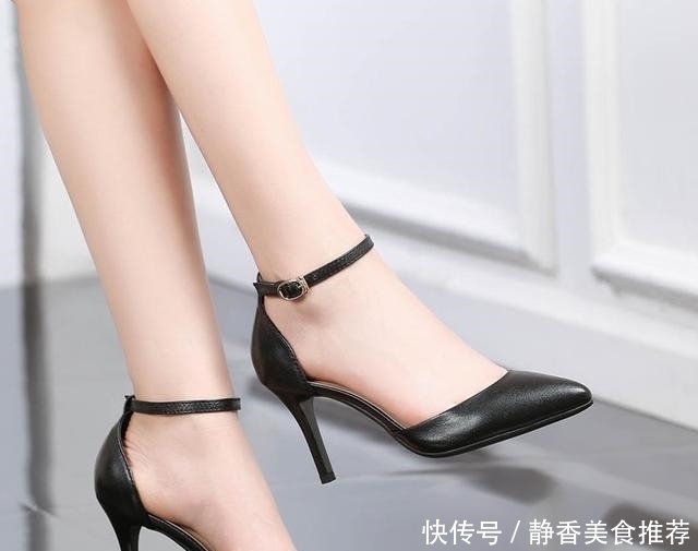 女人味 流行一字带高跟凉鞋,百搭有女人味,搭配裙子或裤装有气质显魅力