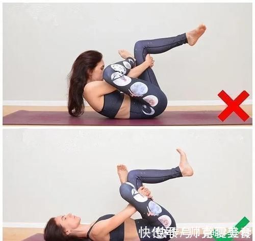 体式要点|23个常见易错瑜伽体式正误对比图,初学者尤其要注意啦