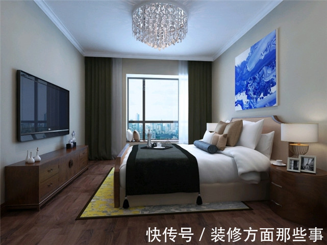 睡眠质量|170平新中式四居室,更加实用、更富现代感